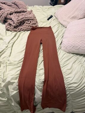 LululemonHigh-Waist Wide-Leg Pants in Rust